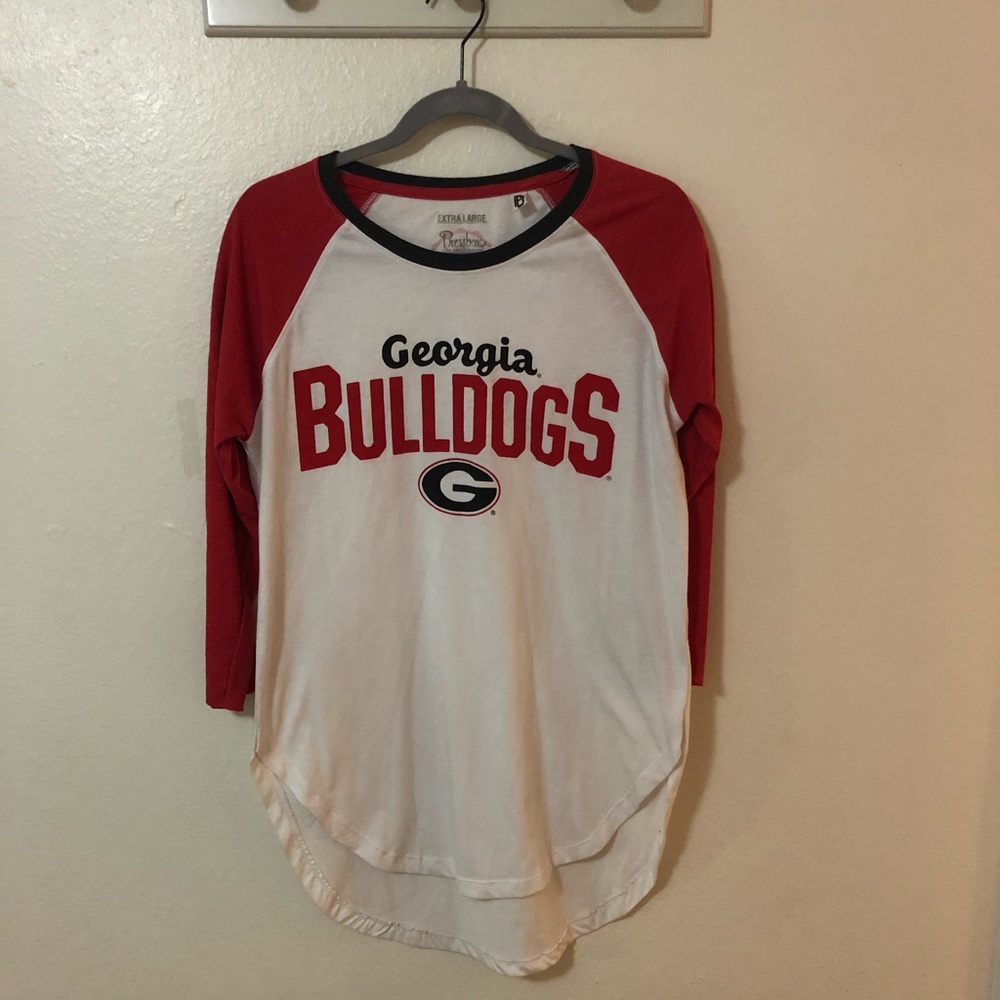 GEORGIA BULLDOGS BASEBALL TEE